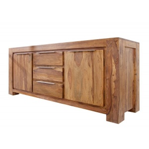 Comoda realizata manual din lemn masiv, design elegant Giant Sheesham 180cm