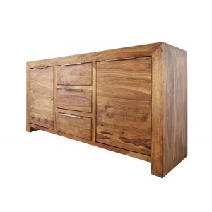 Comoda robusta din lemn de trandafir Lagos 140cm