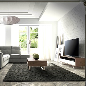 Comoda TV eleganta design deosebit Renita AC-136-F - Img 5