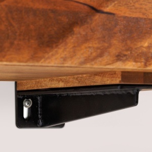 Comoda TV suspendata din lemn de mango Scorpion 160cm, maro - Img 6