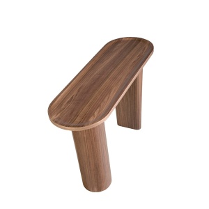 Consola design LUX Oval Walnut - Img 5