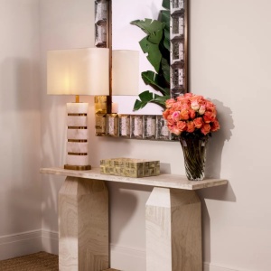 Consola din travertin design LUX Tarragona - Img 3