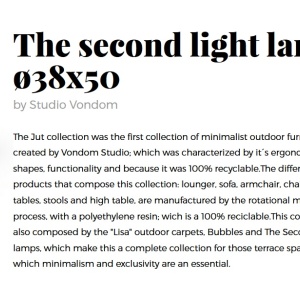 CORP DE ILUMINAT LED DECORATIV THE SECOND LIGHT 38cm 91338 universul-luminii.ro