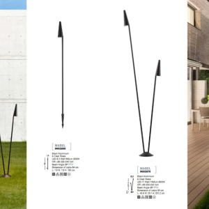 Corp de iluminat LED exterior IP54 cu tarus MABEL 205578 universul-luminii.ro