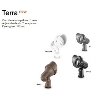 Corp iluminat exterior cu tarus IP65 Terra pr1 big cafeniu 143598 universul-luminii.ro