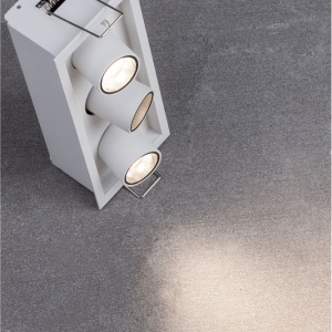 Corp LED incastrabil cu 3 Mini Spoturi ajustabile DESERT albe 85468 universul-luminii.ro