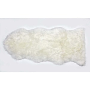 Covor din blana de oaie LW Noua Zeelanda, 1.5 Standard 135x60cm ivory