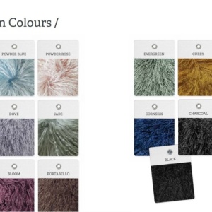 Covor din blana de oaie Tibetan Long Wool Single 150x180cm - Img 7