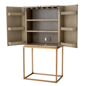 Dulap/ Bar design LUX DeLaRenta, stejar albit 111464 HZ