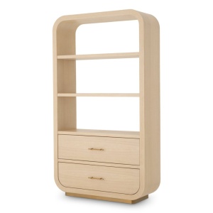 Dulap cu Rafturi design LUX, Furnir stejar, Natur, Quinton