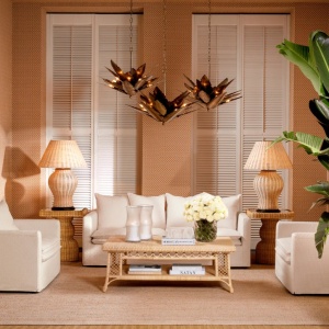 Fotoliu design LUX Montgomery, Sunbeam off-white - Img 2
