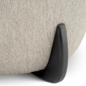 Fotoliu design LUX Siderno, Splendor light grey - Img 7