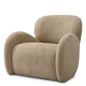 Fotoliu elegant design LUX Sylva, Avelin sand - Img 2