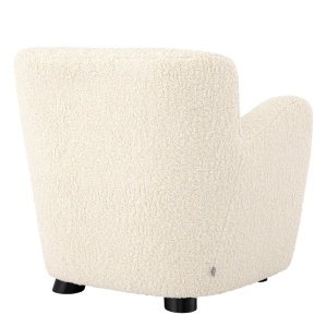 Fotoliu LUX design elegant Bixby, Faux shearling - Img 5