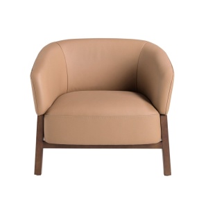 Fotoliu LUX design italian, Piele Naturala, Brown - Img 2
