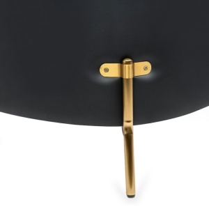 Fotoliu modern ultra confortabil Black-Gold - Img 9