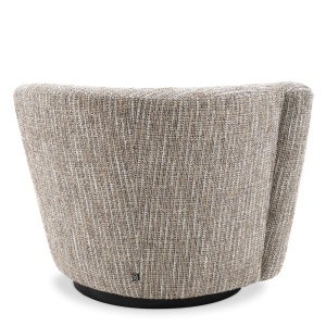 Fotoliu pivotant design elegant LUX Colin left, bej mademoiselle 115432 HZ - Img 2