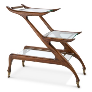 Gheridon, Masuta cu roti design LUX Manzo
