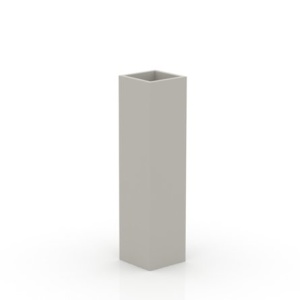 Ghiveci plante design decorativ exterior/interior Square tower pot 20x20x80cm