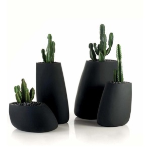 Ghiveci plante, flori design decorativ modern pentru amenajari interioare si exterioare, STONE PLANTER 55009R Vondom