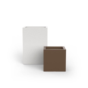 Ghiveci plante, flori design decorativ modern pentru amenajari interioare si exterioare, CUBE POT 41340R Vondom