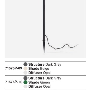 Lampa cu tarus exterior IP65 SAIGON OUT C70 olive green - Img 7