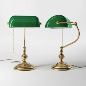 Lampa de birou din alama design clasic Banker - Img 8