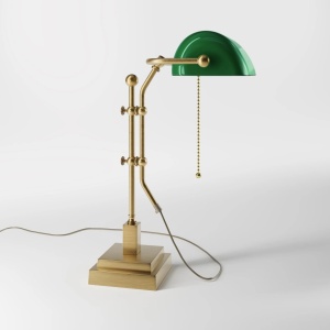 Lampa de birou din alama design clasic Banker - Img 4