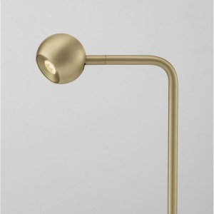 Lampa de masa cu spot LED SFERA aurie - Img 5