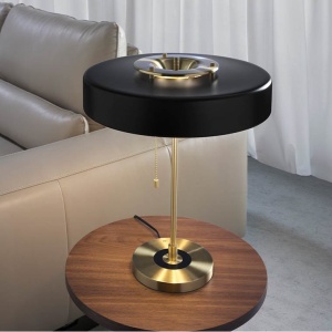 Lampa de masa eleganta design minimalist Gold and Black