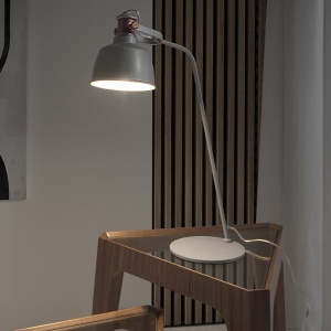 Lampa de masa eleganta design minimalist Steel 211648 universul-luminii.ro