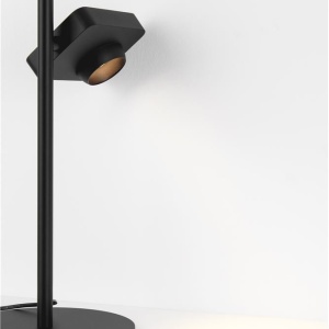 Lampa de masa LED cu spot directionabil stil minimalist KEDROS negru 152568 universul-luminii.ro