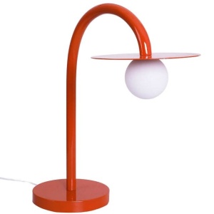 Lampa de masa LED design minimalist ENIGMA, Coral red 151178 universul-luminii.ro