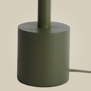 Lampa de masa LED din lemn de frasin verde Okinawa - Img 2