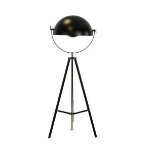 Lampa de podea cu trepied design industrial Black steel - Img 2