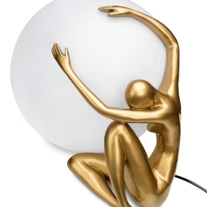 Lampa de podea decorativa cu design original Woman 50 auriu 159998 universul-luminii.ro