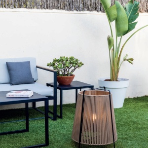 Lampa de podea decorativa iluminat exterior IP44 AKANE Green 101708 universul-luminii.ro