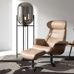 Lampa de podea design modern LUX Smoked mirror - Img 6