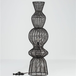 Lampa de podea design natural BREENA negru - Img 3