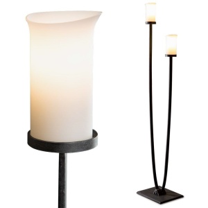 Lampa de podea din fier forjat cu 2 brate design torta SL 105
