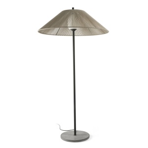 Lampa de podea iluminat exterior decorativ SAIGON 195/C100 gri/bej