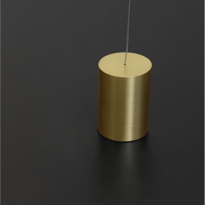 Lampa LED podea/tavan design modern deosebit ELETTRA auriu - Img 7