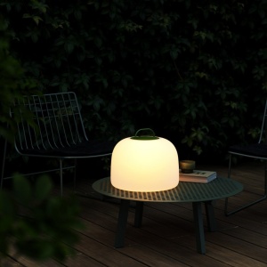 Lampa LED portabila de exterior design nordic IP65 Kettle To-Go Battery green 163778 universul-luminii.ro