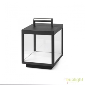 Lampa LED portabila iluminat exterior stil clasic KERALA 74454