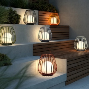 Lampa LED portabila pentru exterior solara cu baterii Jim To-Go galben 115298 universul-luminii.ro