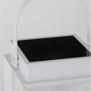 Lampa LED solara portabila iluminat exterior decorativ VERHAAL alba 222758 universul-luminii.ro