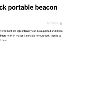 Lampa portabila exterior solara IP44 CAIRO negru - Img 9