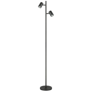 Lampadar cu 2 Spoturi directionabile JAMES gri 162148 universul-luminii.ro