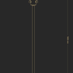Lampadar design clasic realizat manual N - Img 3