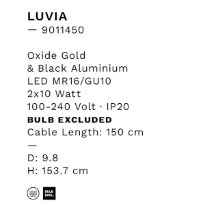 Lampadar design minimalist LUVIA NVL-9011450 - Img 8